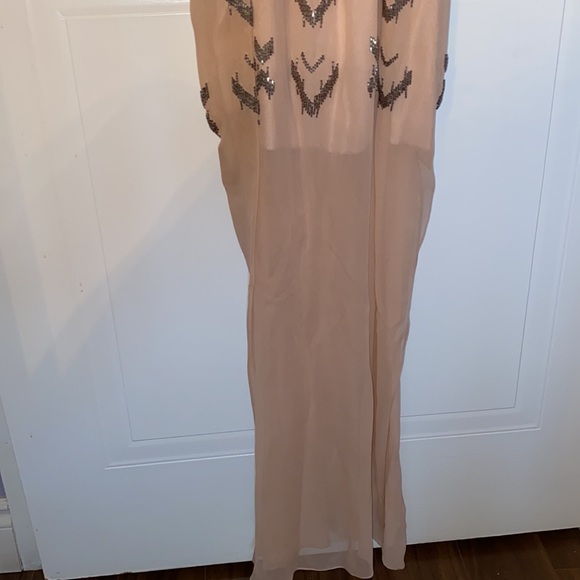 NICOLE MILLER MAXI DRESS WITH BEAD DETAIL - Picture 6 of 8